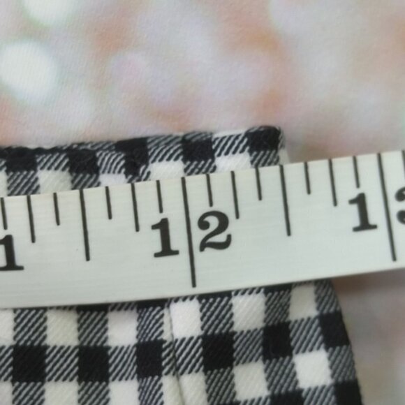 Rag & Bone Simone Zip Pocket Gingham Pants, Women's 0 - Picture 6 of 7